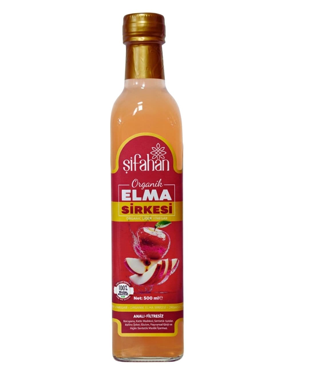 Vinaigre de Cidre de Pomme Non Filtré avec Mère 500ml