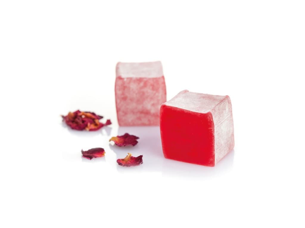 Lokum nature à la rose