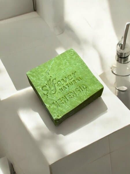 Savon Bıttım vert en vrac