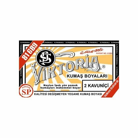 Teinture textile Viktoria orange melon n° 2