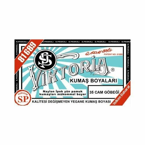 Teinture textile Viktoria turquoise n° 35