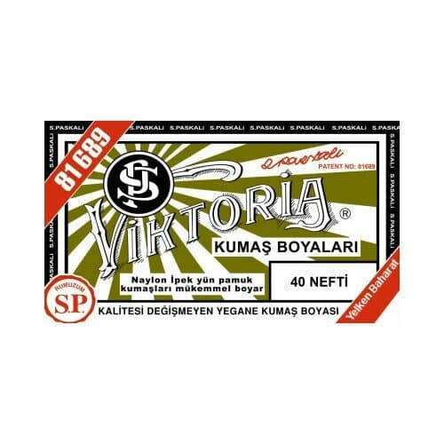 Teinture textile Viktoria vert foncé n° 40
