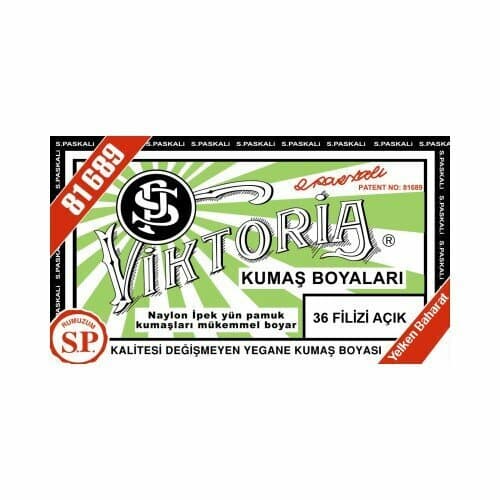 Teinture textile Viktoria vert tendre clair n° 36