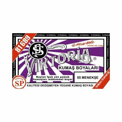 Teinture textile Viktoria violette n° 55