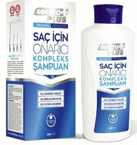 Shampooing complexe réparateur Softto Plus, 360 ml