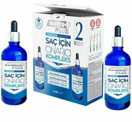 Sérum complexe réparateur pour cheveux Softto Plus, 50 + 50 ml