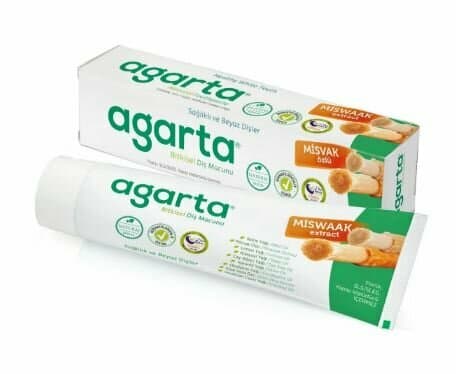 Dentifrice naturel Agarta à l’extrait de miswak, 100 ml