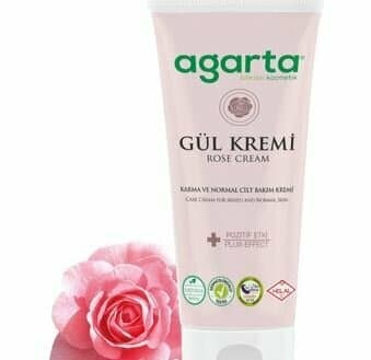 Crème naturelle Agarta à la rose, 75 ml