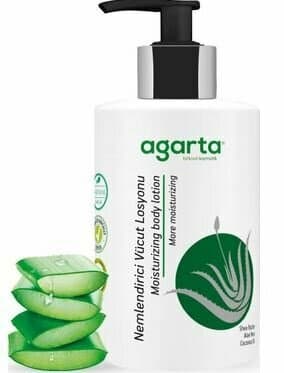 Lotion corporelle hydratante naturelle Agarta, 300 ml