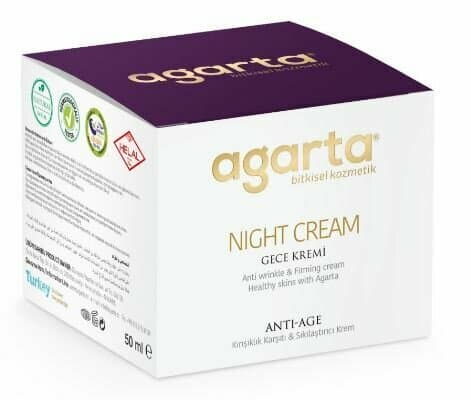 Crème de nuit naturelle Agarta, 50 ml