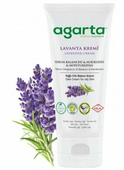 Crème naturelle Agarta à la lavande, 75 ml