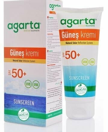 Crème solaire naturelle Agarta, 100 ml