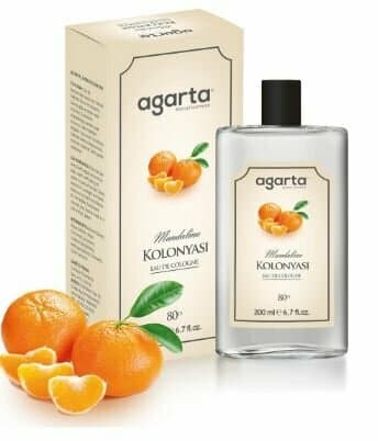 Eau de Cologne Agarta à la mandarine, 200 ml