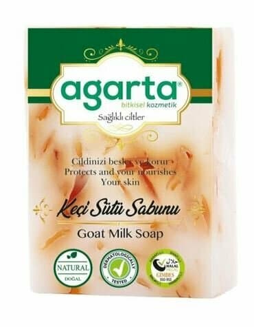Savon naturel artisanal Agarta au lait de chèvre, 150 g