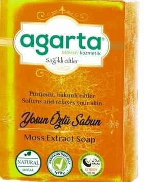 Savon naturel artisanal Agarta à l’extrait d’algues, 150 g