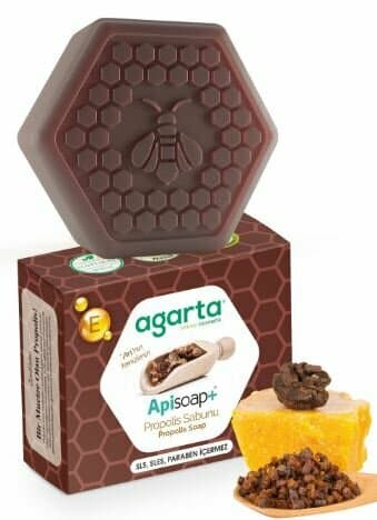 Savon naturel Agarta ApiSoap à la propolis, 125 g