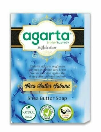 Savon naturel artisanal Agarta au beurre de karité, 150 g