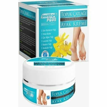 Crème Softto Plus pour les pieds et les talons fendillés, 100 ml