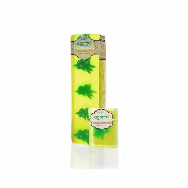 Bloc de savon naturel Agarta à l’huile d’olive, 1 400 g