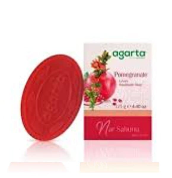 Savon naturel Agarta Jardin de fruits à la grenade, 125 g