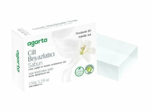 Savon naturel éclaircissant Agarta, 150 g
