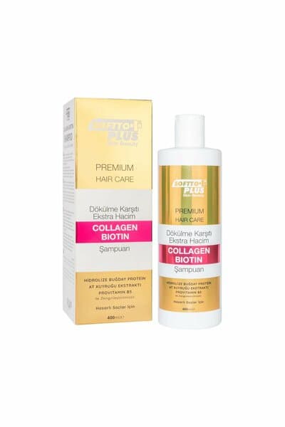 Shampooing au collagène et à la biotine Softto Plus, 400 ml