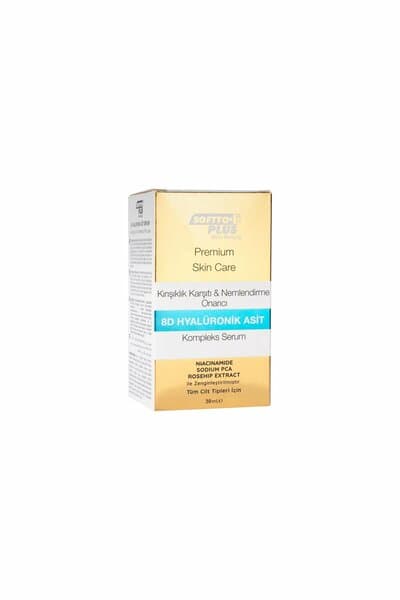 Sérum complexe à l’acide hyaluronique 8D Softto Plus, 30 ml