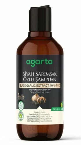 Shampooing naturel Agarta à l’extrait d’ail noir, 400 ml