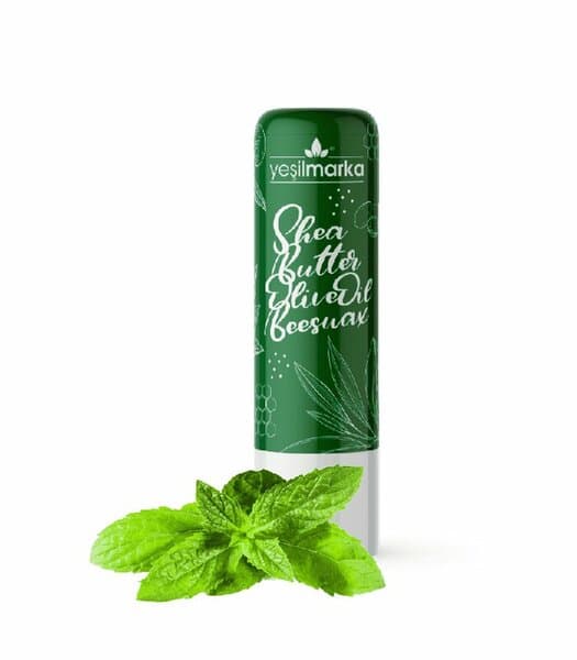 Baume à lèvres Yeşil Marka à la menthe, 5 g