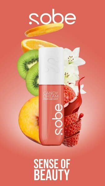 Brume parfumée Sobe Candy Dream, 100 ml