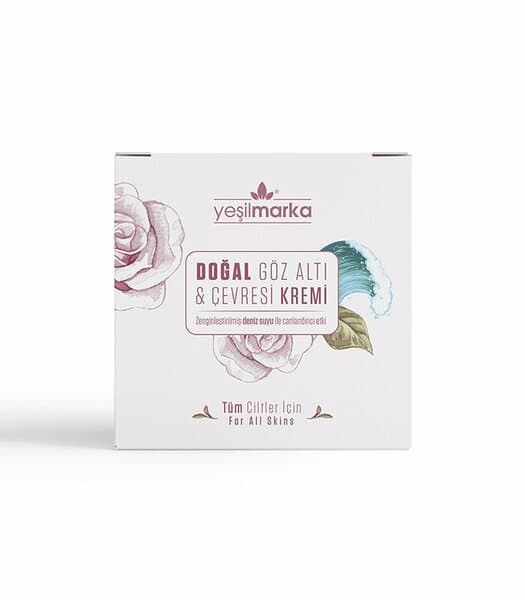 Crème naturelle Yeşil Marka pour le contour des yeux, 30 ml