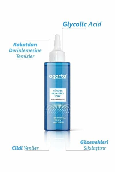 Tonique resserrant les pores Agarta, 200 ml