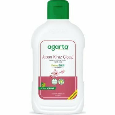 Savon liquide naturel Agarta à la fleur de cerisier japonais, 1 500 ml
