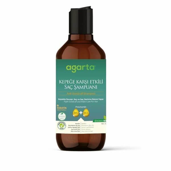 Shampooing naturel antipelliculaire Agarta, 400 ml