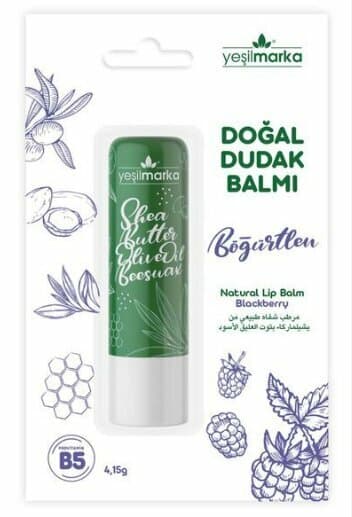 Yeşil Marka Naturel lèvres balm présentoir 24'lü