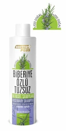 Shampooing Softto Plus romarin à l’extrait de tuzsuz 250 ml