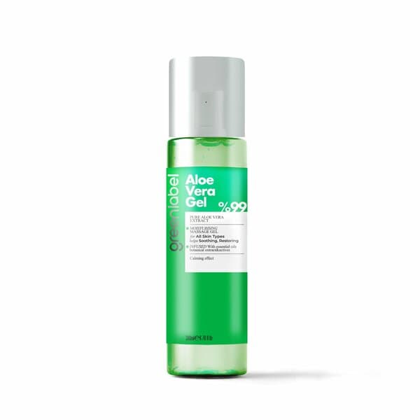 Gel Green Label Jmainsi- % 99 active aloevera jmains 200 ml.
