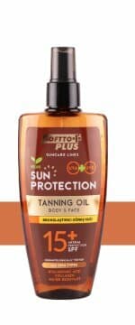 Crème solaire Softto Plus bronzant solaire huile 200 ml (15 indice)