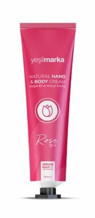 Crème Yeşil Marka Naturel mains ve corps mixte 30 ml stant-25'li