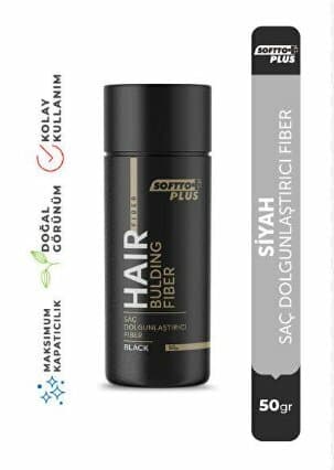Softto Plus hair bulding fiber black 50 g
