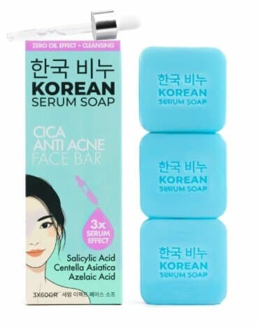 Savon Green Label Korean cica anti-acne face bar akne yüz 3 60gr