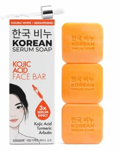 Savon Green Label Korean kojic acid face bar-kojik blanclatici yüz 3 60gr