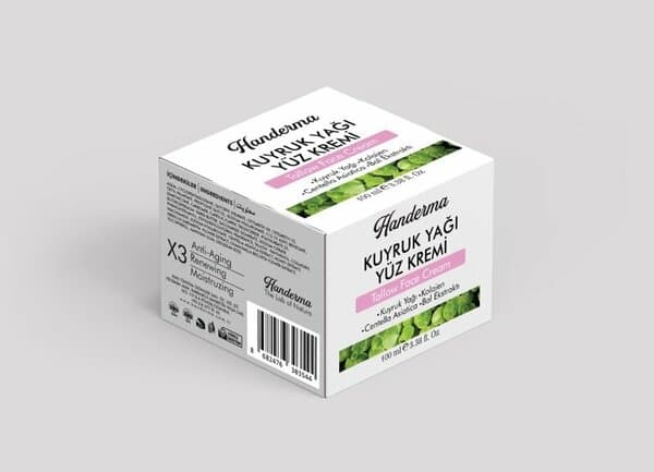Crème Handerma Kuyruk huile yüz 100 ml.
