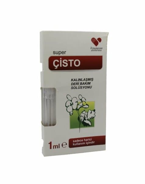 Süper Çisto Et beni siğil ve nasir solüsyonu 1 ml