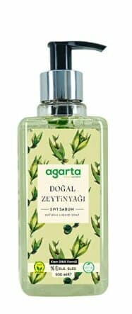 Savon liquide Agarta Naturel savon liquide à l’huile d’olive 500 ml