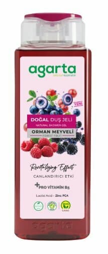 Gel Agarta Naturel AHA duş jmainsi orman meyvmainsi 400 ml
