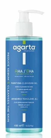 Gel Agarta Nettoyant visage jmainsi purifiant & rafraîchissant 400 ml