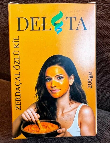 Delta Curcuma à l’extrait de argile poudre 200 g