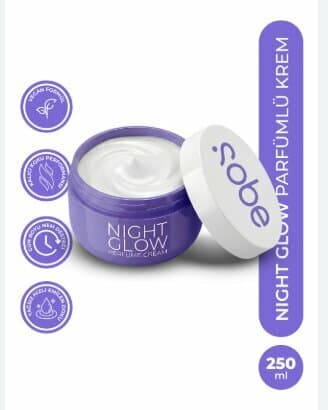 Sobe Perfume cream- night glow 250 ml
