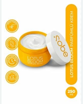 Sobe Perfume cream- lotus bloom 250 ml